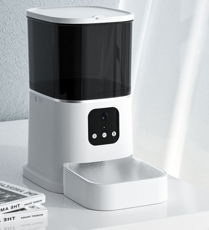 Automatic Pet Feeder With Voice Recorder and Timer