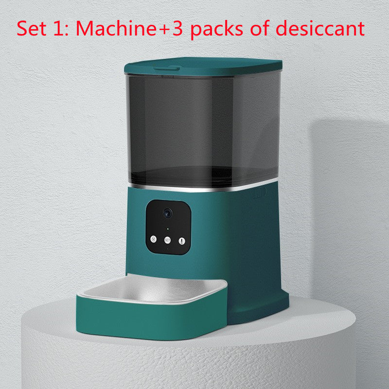 Automatic Pet Feeder With Voice Recorder and Timer