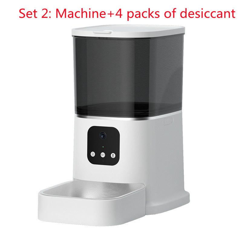 Automatic Pet Feeder With Voice Recorder and Timer