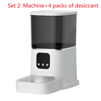 Automatic Pet Feeder With Voice Recorder and Timer